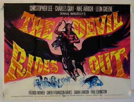 Die Braut des Teufels originales British Quad Filmplakat