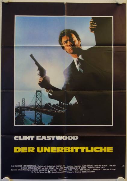 The Enforcer original release german movie poster