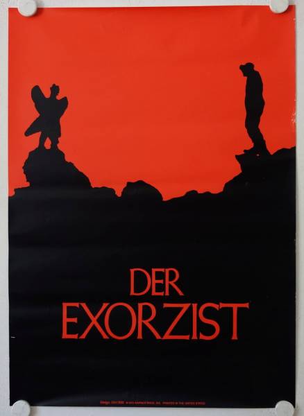 The Exorcist original release US special movie poster