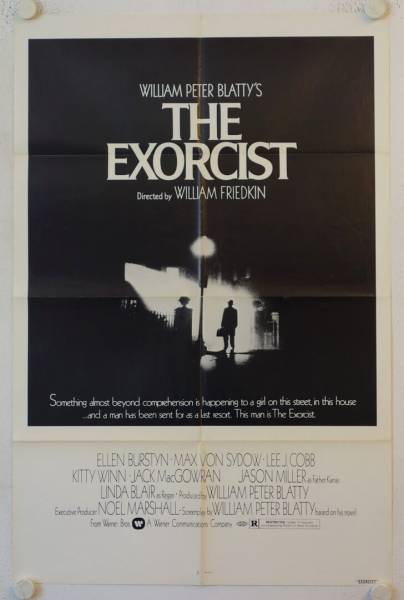 The Exorcist original release US Onesheet movie poster