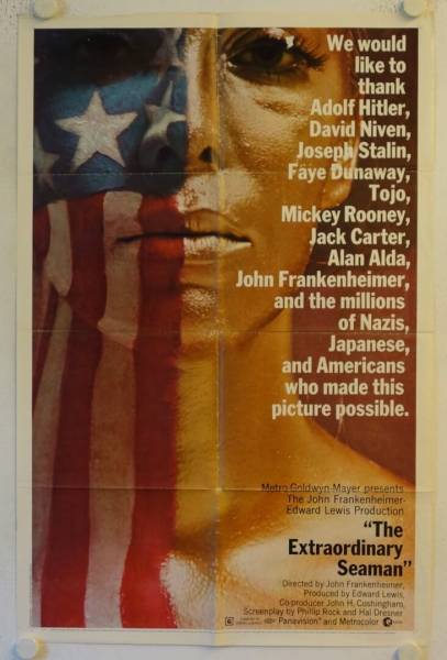 The Extraordinary Seaman original release US Onesheet movie poster