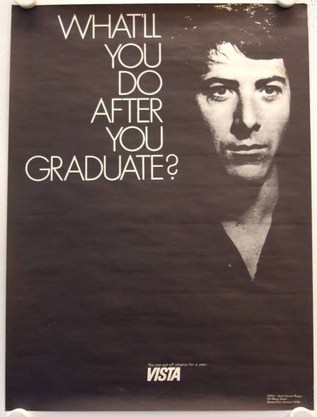 The Graduate original release Vista promotional poster
