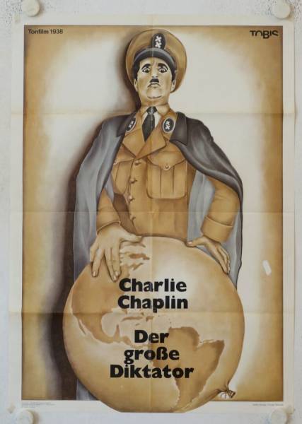 The Great Dictator re-release german movie poster