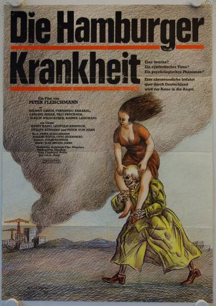 Die Hamburger Krankheit originales deutsches Filmplakat