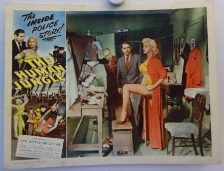 The Human Jungle original release US lobby card
