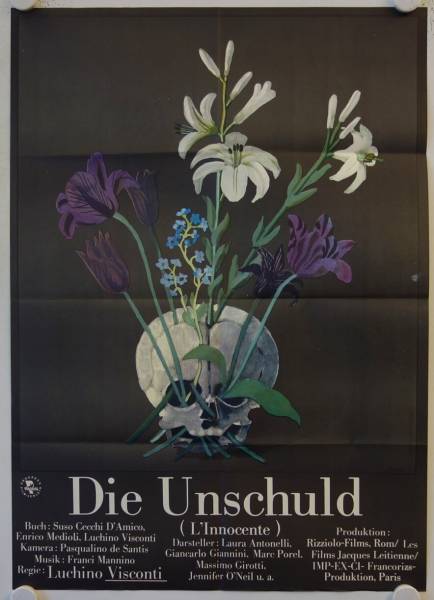 Die Unschuld originales DDR Filmplakat
