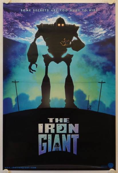 The Iron Giant original release US Onesheet movie poster