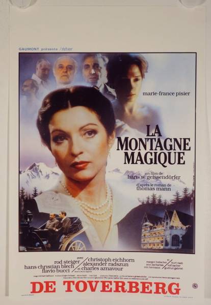 Der Zauberberg originales Filmplakat aus Belgien