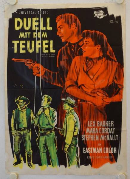 The Man from Bitter Ridge original release german movie poster