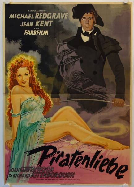Piratenliebe originales deutsches A0-Filmplakat