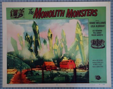 Das Geheimnis des steinernen Monsters originale US Lobby Card