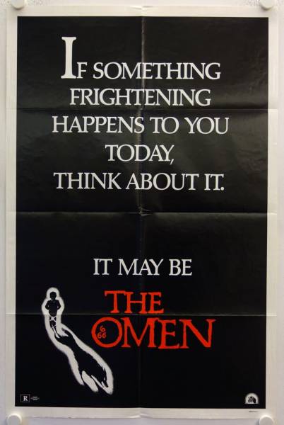 Das Omen originales US Onesheet Filmplakat