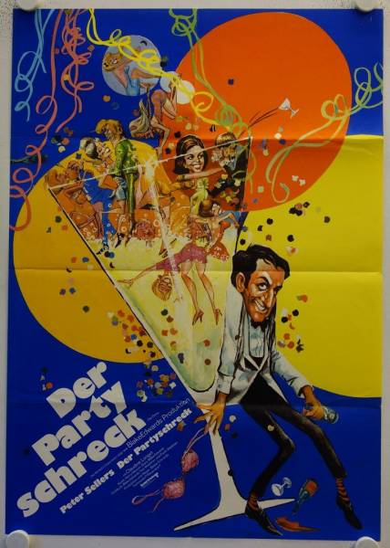 Der Partyschreck originales deutsches Filmplakat