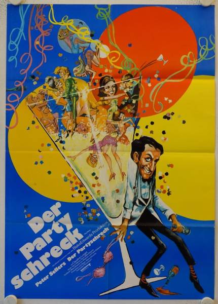 The Party original release german movie poster