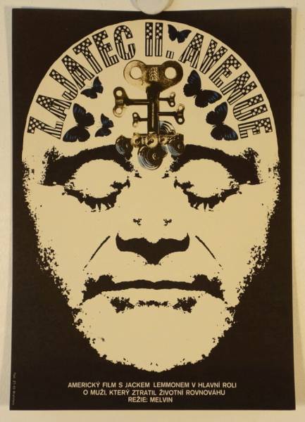 The Prisoner of Second Avenue original release czech movie poster