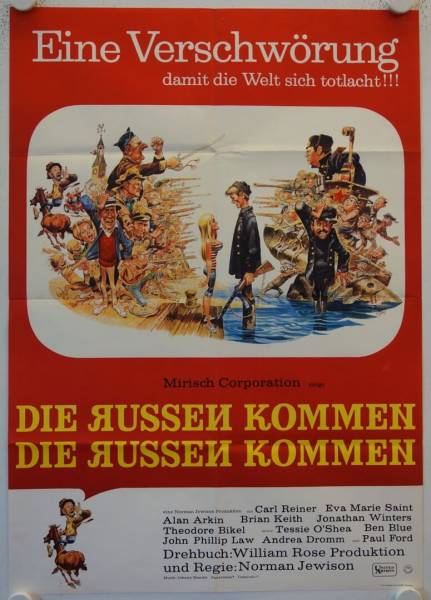 The Russians Are Coming! the Russians Are Coming! original release german movie poster