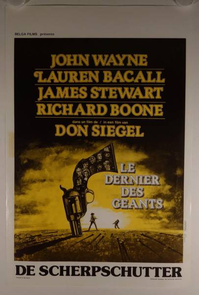 Der Scharfschütze originales Filmplakat aus Belgien