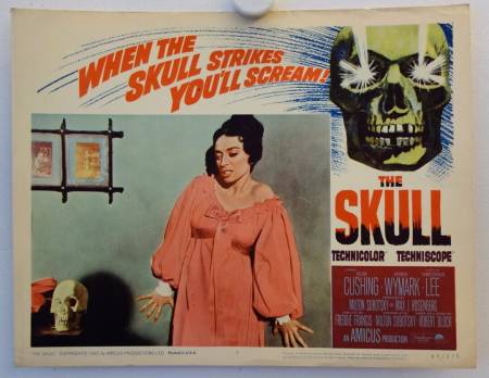 Der Schädel des Marquis de Sade originale US Lobby Card