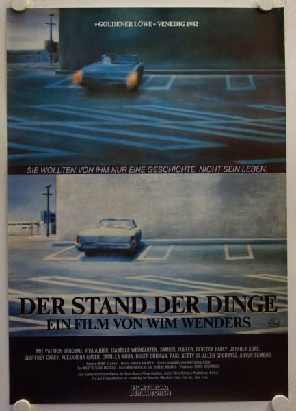 Der Stand der Dinge originales deutsches Filmplakat