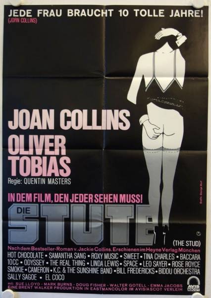 The Stud original release german movie poster