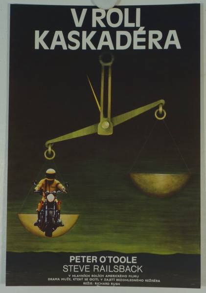 The Stunt Man original release czech movie poster
