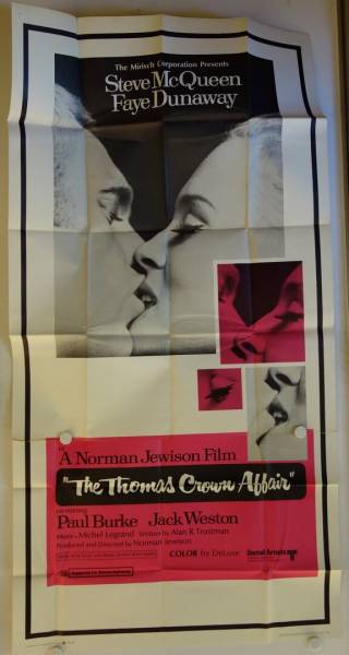 Thomas Crown ist nicht zu fassen originales US Filmplakat