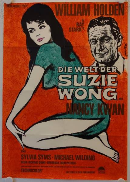 Die Welt der Suzie Wong originales deutsches Filmplakat