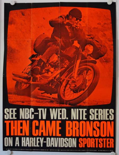 Then Came Bronson original release US Harley Davidson Poster
