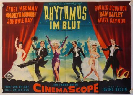 Rhythmus im Blut originales deutsches A0-Filmplakat