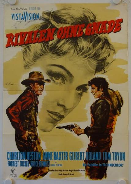 Rivalen ohne Gnade originales deutsches Filmplakat