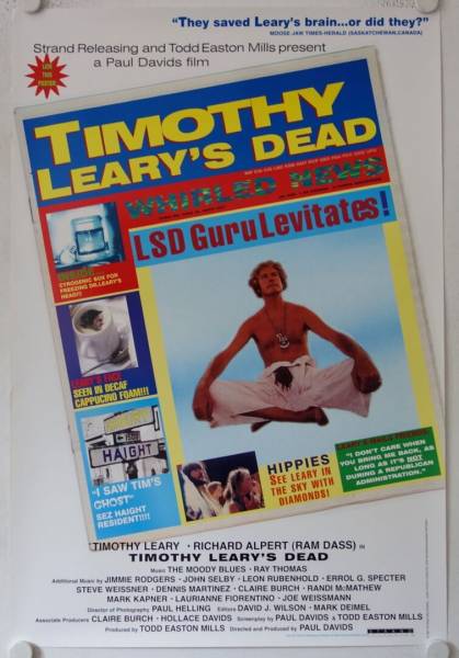 Timothy Leary's Dead originales US Onesheet Filmplakat