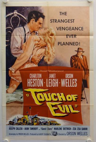 Touch of Evil original release US Onesheet movie poster