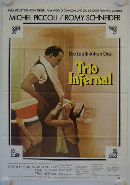 Trio Infernal originales deutsches Filmplakat