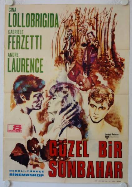 Un bellissimo novembre - That splendid November original release turkisch movie poster
