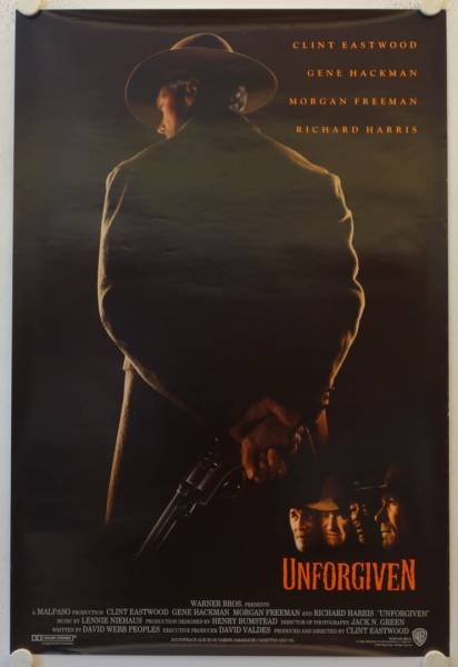 Erbarmungslos originales US Onesheet Filmplakat