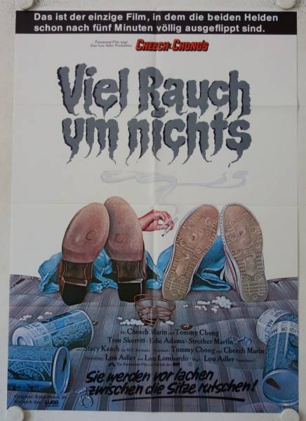 Viel Rauch um Nichts originales deutsches Filmplakat