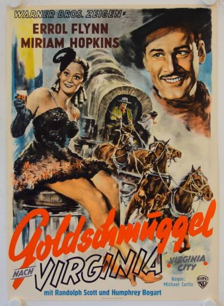Goldschmuggel nach Virginia originales deutsches Filmplakat
