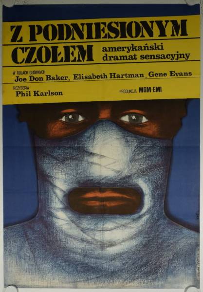 Der grosse aus dem Dunkeln originales Filmplakat aus Polen