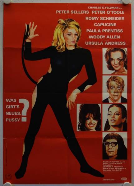 Was gibt's Neues Pussy? originales deutsches Filmplakat