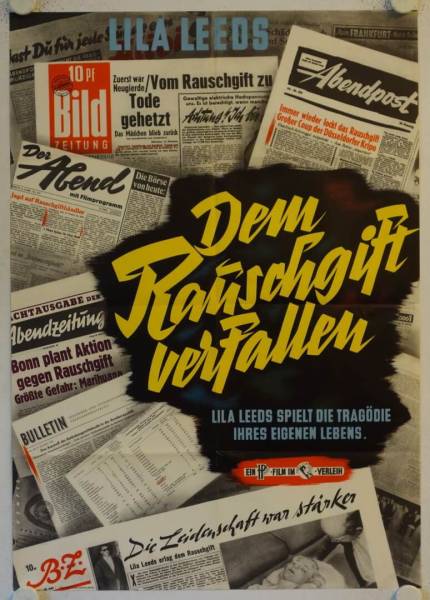 Wild Weed - The Devil's Weed - She Should'a Said 'No'! original release german movie poster
