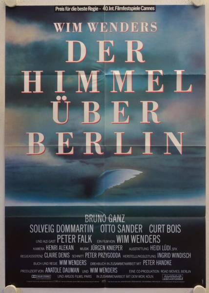 Wings of Desire original release german movie poster