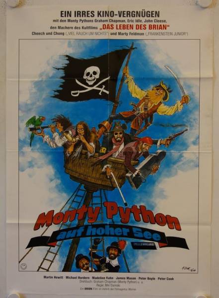 Monty Python auf hoher See originales deutsches Filmplakat