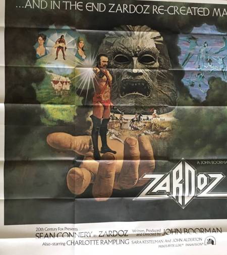 Zardoz original release US Six-Sheet movie poster