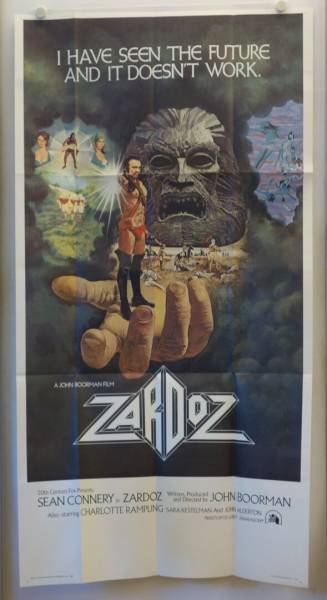 Zardoz originales US Six-Sheet Filmplakat