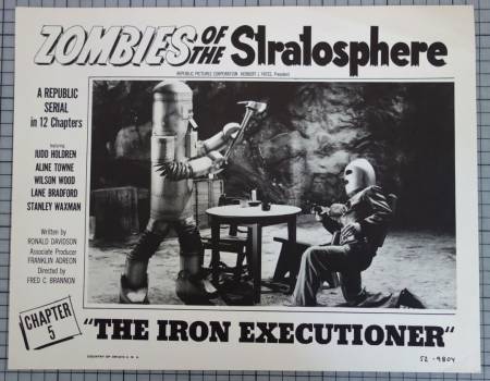 Zombies of the Stratosphere original release US Lobby Card