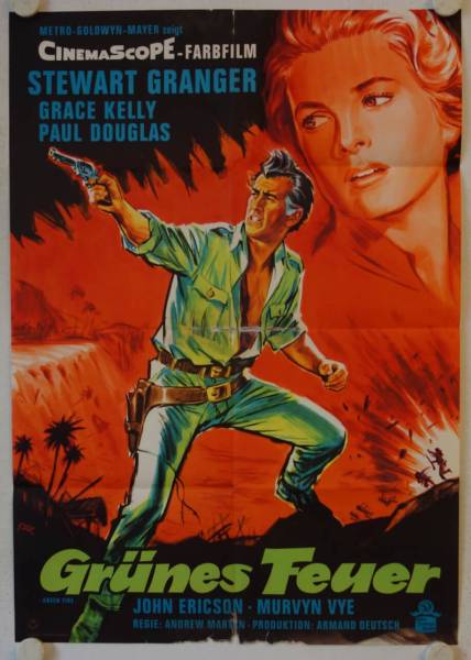 The Devil at Four OClock original release german movie poster