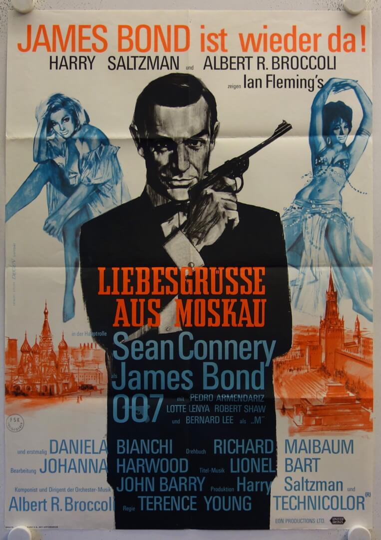 from russia with love poster original