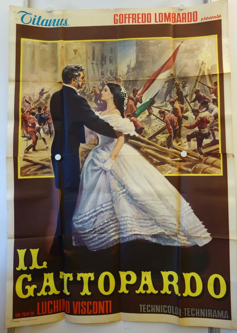 Il Gattopardo The Leopard Original Release Large Italian Movie Poster Il Gattopardo The Leopard Original Release Large Italian Movie Poster