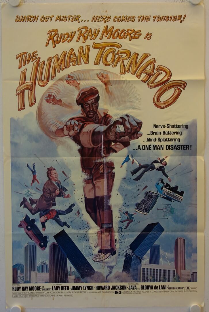 Movie Poster 1976 The Human Tornado 