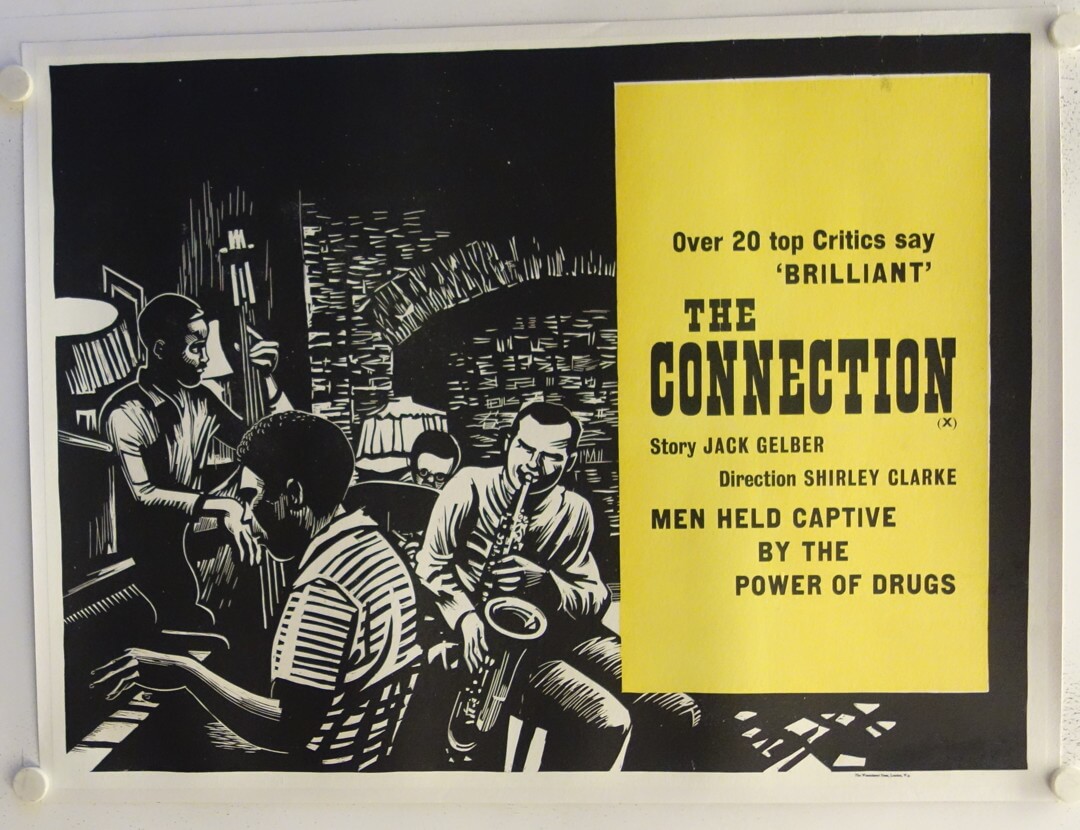The Connection original release British Quad movie poster